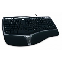 Microsoft | B2M-00006 | Natural Ergonomic Keyboard 4000 | Multimedia | Wired | EN | 1.53 m | Black | English | 1.3 g
