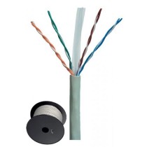 Intellinet Network Solutions Kabel instalacyjny skrętka UTP Cat6 CCA drut, 23 AWG, 305m szary