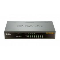 D-Link DLINK DES-1008PA 8-port 10/100 Desktop Switch, 4 PoE Ports