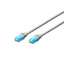 Digitus DK-1512-020 Kabel patch cord UTP, CAT.5E, szary, 2m, 15 LGW