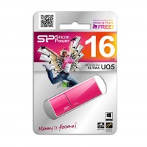 Silicon-Power SILICON POWER memory USB Ultima U05 16GB USB 2.0 Pink