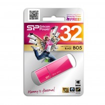 Silicon-Power SILICON POWER memory USB Blaze B05 32GB USB 3.2 Pink
