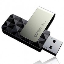 Silicon-Power SILICON POWER Pamięć USB Blaze B30 8GB USB 3.0 Czarna