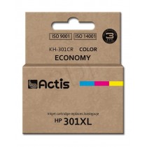 Actis KH-301CR Tusz (zamiennik HP 301XL CH564EE; Standard; 21 ml; kolor)