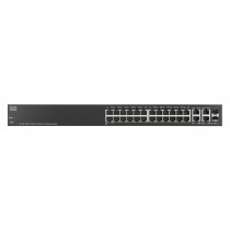 Cisco Systems Switch zarządzalny Cisco SF300-24PP 24x10/100 PoE+ 2xSFP 2xGB