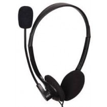 Gembird Słuchawki z mikrofonem MHS-123 Czarne (z regulacją głośności)