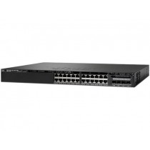 Cisco Systems WS-C3650-24TS-S Cisco Catalyst 3650 24 Port Data, 250W AC PS, 4x1G Uplink, IP Base