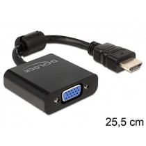 DeLOCK Adapter HDMI-A(M)->VGA(F) 25cm