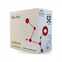 Solarix SXKD-5E-FTP-LSOH kabel instalacyjny CAT5E FTP LSOH drut 305m/box