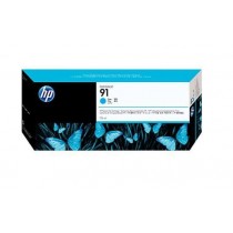 HP 91 original ink cartridge cyan standard capacity 775ml 1-pack with Vivera ink