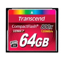 Transcend TS64GCF800 karta pamięci 64GB Compact Flash 800x