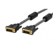 ednet Kabel połączeniowy DVI-D DualLink WQXGA 30Hz Typ DVI-D (24+1)/DVI-D (24+1) M/M 2m Czarny