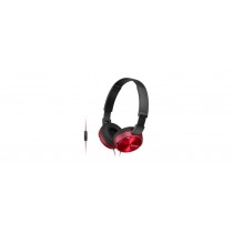 Sony Słuchawki handsfree, mikrofon MDR-ZX310AP Red