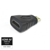 Qoltec 50523 Przejściówka HDMI żeńska/ Mini HDMI męska