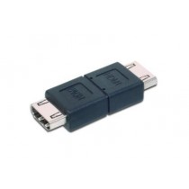 Assmann Adapter HDMI HighSpeed z Ethernetem 4K 60Hz UHD Typ HDMI A/HDMI A Ż/Ż Czarny