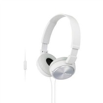 Sony Słuchawki z mikrofonem Na głowę MDR-ZX310APW (1.2m /Biały)