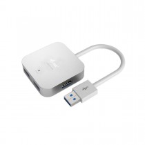 Pretec USB 3.0 4-PORT HUB ALU./PASSIVE USB 2.0/1.1 COMP. 5GBPS