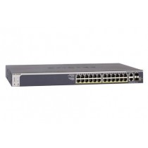 Netgear Switch zarządzalny S3300-28X-PoE+ (GS728TXP) 24x1G PoE+ 195W 2x10G 2xSFP+