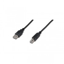 Assmann Kabel połączeniowy USB 2.0 HighSpeed Typ USB A/USB B M/M 5m Czarny