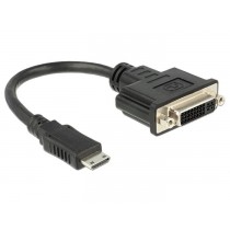 DeLOCK Adapter HDMI MINI (M)-DVI-D(F)(24+5)