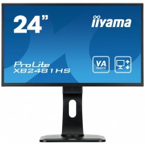 iiyama Monitor 24 XB2481HS-B1 SLIM AMVA+, HDMI, DVI, PIVOT, Głośniki