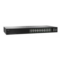 Cisco Systems SF112-24-EU Cisco SF112-24 24-Port 10/100 Switch with Gigabit Uplinks