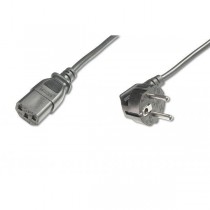 Assmann Kabel połączeniowy zasilający Typ Schuko kątowy/IEC C13 M/Ż 0,8m Czarny