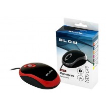 BLOW 84-011# mysz optyczna MP-20 USB czerwona