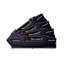 GSkill RAM Ripjaws V - 16 GB (4 x 4 GB Kit) - DDR4 DIMM 3200 CL16 Ripjaws V Serie DDR4 DRAM Speicher wurde für ansprechendes Design und Leistung konzipiert und ist