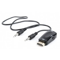 Gembird Adapter HDMI-A(M)->VGA(F)+Audio