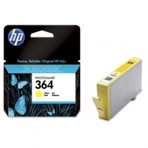 HP 364 original Ink cartridge CB320EE BA3 yellow standard capacity 3ml 300 pages 1-pack with Vivera Ink cartridge