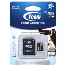 Team Group Karta pamięci microSDHC Class 10 32GB + Adapter SD