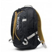 Dicota D31048 Backpack Active 14-15,6 black yellow Plecak na notebook czarno żółty