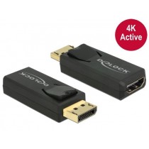 DeLOCK Adapter Displayport 1.2(M)->HDMI(F) 4K Active
