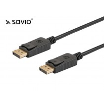 Savio Kabel DisplayPort - DisplayPort CL-85 1,8m