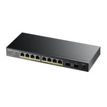 ZyXEL GS1100-10HP-EU0101F Zyxel GS1100-10HP 10-port GbE Unmanaged PoE Switch (8x Gig LAN, 2x SFP) PoE 130W