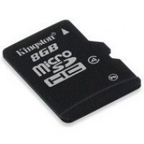 Kingston Karta pamięci Micro SDHC 8GB bez adaptera, class 4 (SDC4/8GBSP)