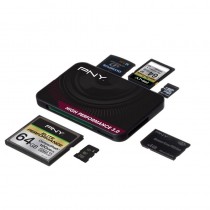 PNY Technologies Czytnik kart Flash Reader USB 3.0 - High Performance 3.0