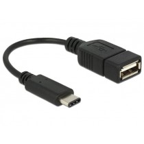 DeLOCK Adapter USB Type-C(M)->USB-A(F) 15cm