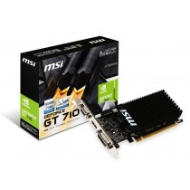 MSI GT 710 2GD3H LP GeForce GT 710, 2GB DDR3 (64 Bit), HDMI, DVI, D-Sub