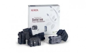 Xerox 108R00820 Kostki atramentowe black x6 14 000str Phaser 8860