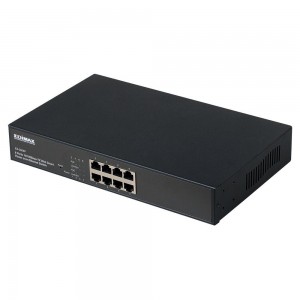 Edimax ES-5808P Desktop PoE Smart Switch 8x10/100Mbps, 120W, QoS, VLAN