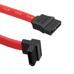 Qoltec Kabel SATA S - R/A 0,5m