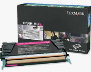 Lexmark Toner Optra C73x/X73x Magenta 10K C736H1MG