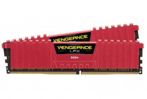 Corsair Vengeance LPX Pamięć DDR4 32GB 2x16GB 2666MHz CL16 1.2V Czerwona