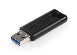 Verbatim 49318 USB DRIVE 3.0 64GB PINSTRIPE BLACK
