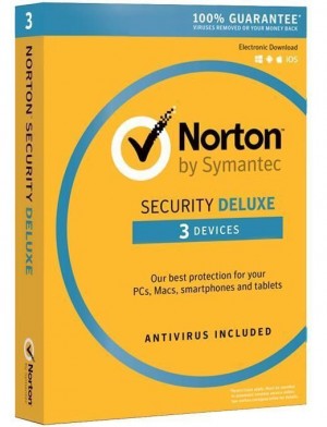 Symantec Program NORTON SECURITY DELUXE 3.0 PL 1 USER 3