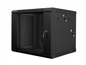 Lanberg WF02-6609-10B szafa wisząca dwusekcyjna rack 19 9U 600x600mm czarna