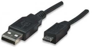 Manhattan 307178 Kabel USB 2.0 A-Micro B M/M 1,8m czarny