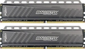 Crucial Pamięć DDR4 Ballistix Tactical 8GB (2x4GB) 3000MHz CL16 1,35V Gray